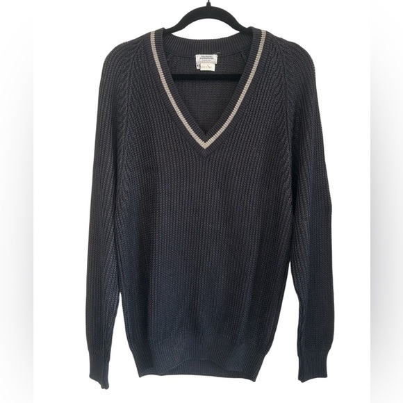 Maurizio Baldassari Other - Maurizio Baldassari V Neck Silk Sweater Size 48